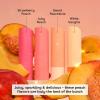 imageeos Lip Balm Gift Set Super Strawberry LimitedEdition Lip Moisturizer Variety Pack 014 oz 4PackPeach Keen