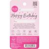 imageeos Natural Shea Moisturizing Lip Balm Birthday Cake AllDay Moisture Lip Care Products 014 Ounce Pack of 2Birthday Cake Sphere