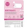 imageeos Natural Shea Moisturizing Lip Balm Birthday Cake AllDay Moisture Lip Care Products 014 Ounce Pack of 2Birthday Cake StickSphere