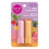 imageeos Lip Balm Gift Set Super Strawberry LimitedEdition Lip Moisturizer Variety Pack 014 oz 4PackPink Lemonade  Guava Berry Punch