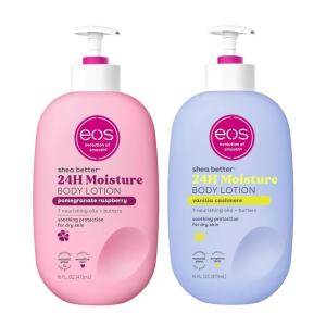 imageBundle of eos Shea Better Body Lotion Vanilla Cashmere  Fragrance Free 24Hour Hydration Skin Care 16 fl ozVanilla Cashmere  Pomegranate Raspberry