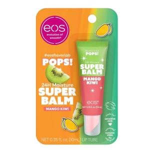 imageeos 24H Moisture Super Balm Mango Kiwi LimitedEdition Lip Mask Lip Butter 035 fl ozMango Kiwi