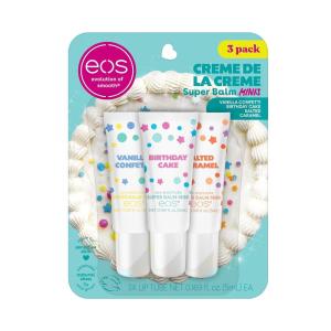 imageeos 24H Moisture Super Balm Minis Crme de la Crme LimitedEdition Lip Mask Variety Pack 0169 fl oz 3PackCrme de la Crme