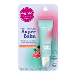 imageeos 24H Moisture Super Balm Watermelon Fros ampamp Mango Melonade Lip Mask Day or Night Lip Treatment Made for Sensitive Skin 035 fl oz 2PackWatermelon Fros