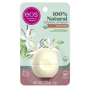 imageeos 100 Natural ampamp Organic Lip Balm 3 Pack Dermatologist Recommended AllDay Moisture Made for Sensitive Skin Lip Care Products 025 ozVanilla Bean