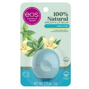 imageeos 100 Natural ampamp Organic Lip Balm 3 Pack Dermatologist Recommended AllDay Moisture Made for Sensitive Skin Lip Care Products 025 ozVanilla Mint