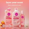 imageeos Jasmine Peach Scent Layering Bundle  Body Wash Body Mist Body Lotion