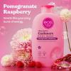 imageBundle of eos Cashmere Body Wash  Vanilla Cashmere Moisturizing Body Wash 16 fl oz  eos Cashmere Oil Vanilla 24 Hour Moisture PlantBased Squalane to Soothe Soften and Smooth Dry Skin 6 fl ozPomegranate Raspberry
