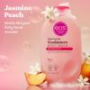 imageBundle of eos Cashmere Body Wash  Vanilla Cashmere Moisturizing Body Wash 16 fl oz  eos Cashmere Oil Vanilla 24 Hour Moisture PlantBased Squalane to Soothe Soften and Smooth Dry Skin 6 fl ozJasmine Peach
