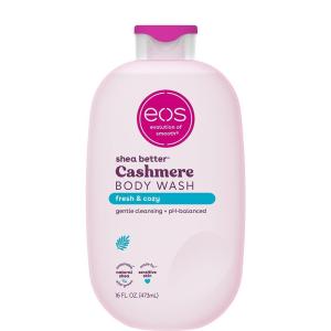 imageBundle of eos Cashmere Body Wash  Vanilla Cashmere Moisturizing Body Wash 16 fl oz  eos Cashmere Oil Vanilla 24 Hour Moisture PlantBased Squalane to Soothe Soften and Smooth Dry Skin 6 fl ozFresh  Cozy