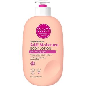 imageBundle of eos Cashmere Lip Butter  Vanilla Cashmere Plumping Peptides Smoothing 035 fl oz  Shea Better Body Lotion Vanilla Cashmere 24Hour Moisture Skin Care Body Lotion 16 fl ozPink Champagne