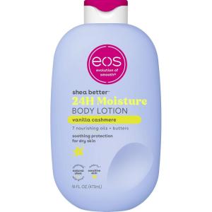 imageBundle of eos Cashmere Lip Butter  Vanilla Cashmere Plumping Peptides Smoothing 035 fl oz  Shea Better Body Lotion Vanilla Cashmere 24Hour Moisture Skin Care Body Lotion 16 fl ozVanilla Cashmere