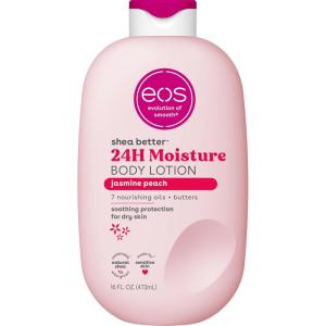imageBundle of eos Cashmere Lip Butter  Vanilla Cashmere Plumping Peptides Smoothing 035 fl oz  Shea Better Body Lotion Vanilla Cashmere 24Hour Moisture Skin Care Body Lotion 16 fl ozJasmine Peach