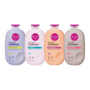 imageBundle of eos Shea Better Cashmere Body Wash Vanilla Cashmere Coconut Waters Fresh amp Cozy Pink Champagne